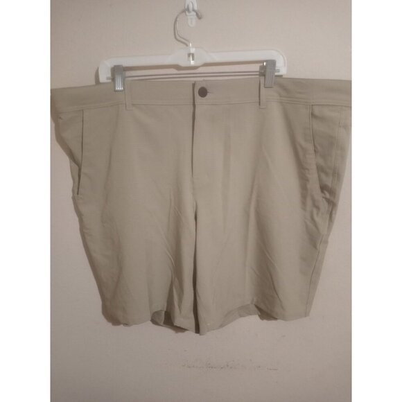 NWT George Men's Above the Knee Brown Shorts Stretch size 46 New - Picture 1 of 9